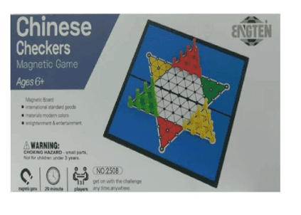 Chinese Checkers Magnetic Board Game
