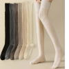 2 Pair Women Over The Knee Stockings (Khaki)